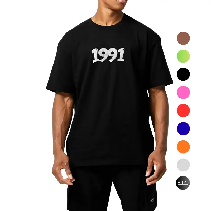 تیشرت  اورسایز مردانه 1991 مدل TS1983 22 رنگ
