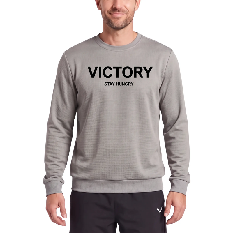 بلوز آستین بلند مردانه 1991 مدل BT1909 VICTORY نقره ای