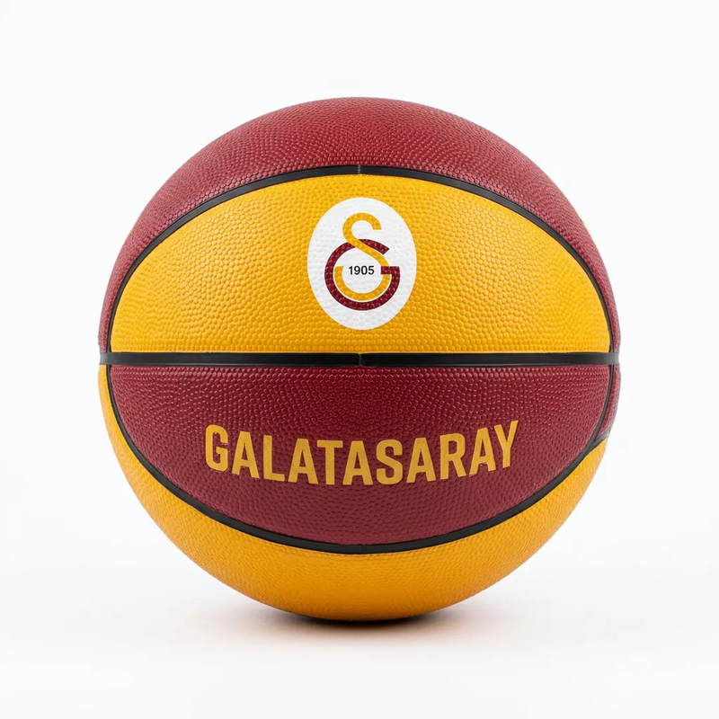 توپ بسکتبال GALATASARAY سایز 7 نارنجی زرشکی پشت