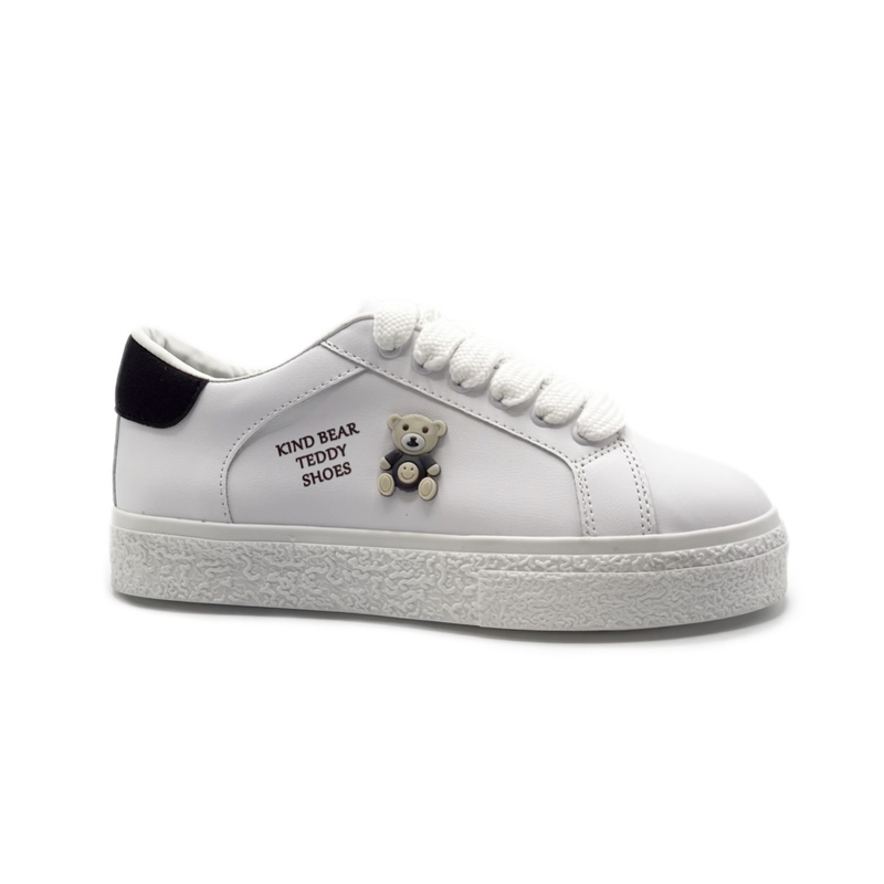 کفش اسپرت دخترانه مدل sneaker - 0023_White