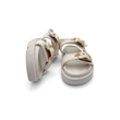 کفش صندل زنانه مدل زارا sandal zara - 0069_cream/black