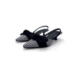 کفش مجلسی زنانه پاشنه دار مدل sandal valentino - 0092