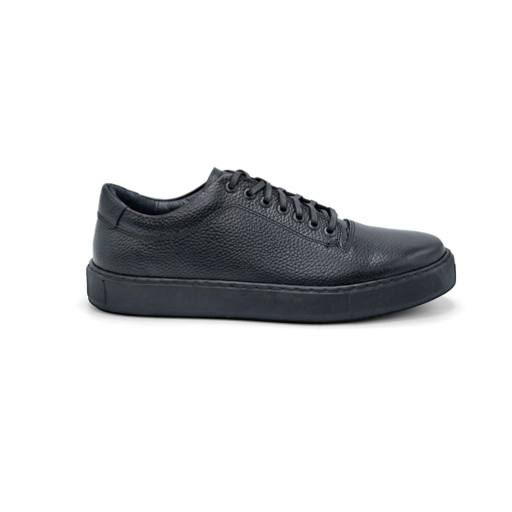 کفش ونس مردانه چرم طبیعی مدل Flat shoes - 0178
