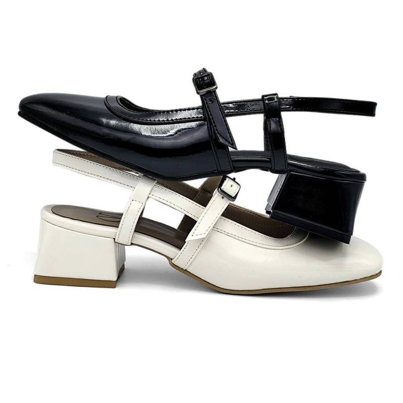 کفش صندل پاشنه دار 5 سانت مدل 4035 _ sandal valentino