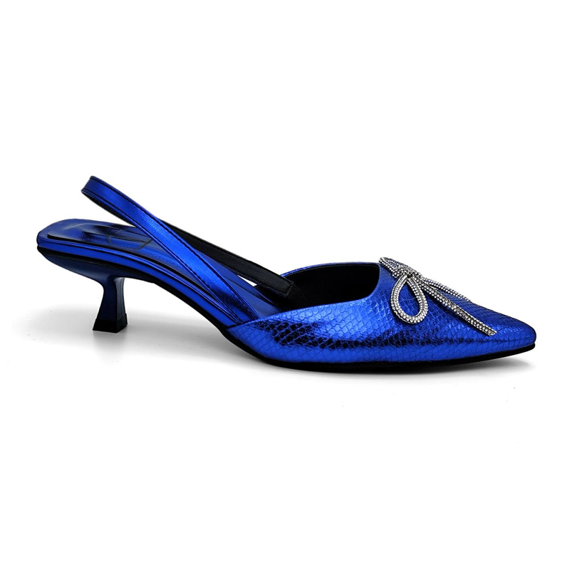 کفش مجلسی زنانه پاشنه دار 3 سانت  مدل 4027 _ sandal valentino