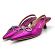 کفش مجلسی زنانه پاشنه دار 3 سانت  مدل 4027 _ sandal valentino