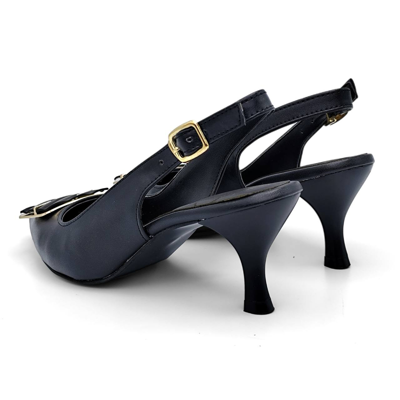 کفش مجلسی زنانه پاشنه دار 5 سانت مدل 400944 _ sandal valentino