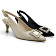 کفش مجلسی زنانه پاشنه دار 5 سانت مدل 400954 _ sandal valentino