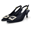کفش مجلسی زنانه پاشنه دار 5 سانت مدل 400954 _ sandal valentino