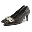 کفش مجلسی زنانه پاشنه دار 5 سانت مدل 325947 _ sandal valentino