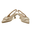 کفش مجلسی زنانه پاشنه دار 3 سانت مدل 400354 _ sandal valentino
