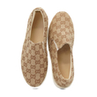 کفش ونس طرح دار زنانه مدل Flat shoes - 0077_Khaki