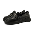 کفش کالج زنانه مدل Flat shoes-0080_black/creme