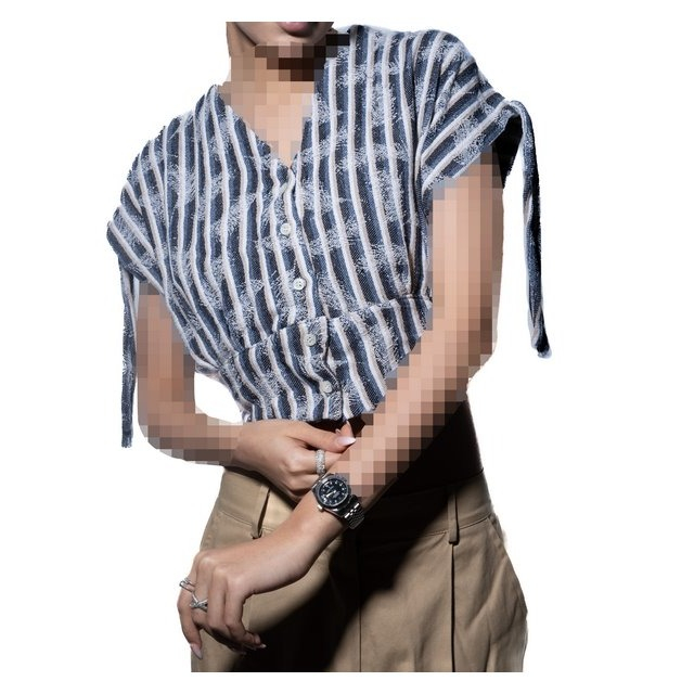 نیم تنه جلو دکمه دار مدل _ 8092001