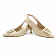 کفش مجلسی زنانه پاشنه دار 3 سانت مدل sandal valentino _ 400343