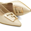 کفش مجلسی زنانه پاشنه دار 3 سانت مدل sandal valentino _ 400343