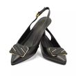 کفش مجلسی زنانه پاشنه دار 3 سانت مدل 400344 _ sandal valentino