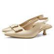کفش مجلسی زنانه پاشنه دار 3 سانت مدل 400344 _ sandal valentino