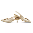 کفش مجلسی زنانه پاشنه دار 3 سانت مدل 400344 _ sandal valentino