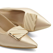 کفش مجلسی زنانه پاشنه دار 3 سانت مدل 400344 _ sandal valentino