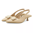کفش مجلسی زنانه پاشنه دار 3 سانت مدل 400344 _ sandal valentino