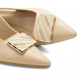 کفش مجلسی زنانه پاشنه دار 3 سانت مدل 400344 _ sandal valentino