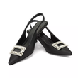 کفش مجلسی زنانه پاشنه دار 3 سانت زنانه مدل 400334 _ sandal valentino