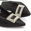 کفش مجلسی زنانه پاشنه دار 3 سانت زنانه مدل 400334 _ sandal valentino