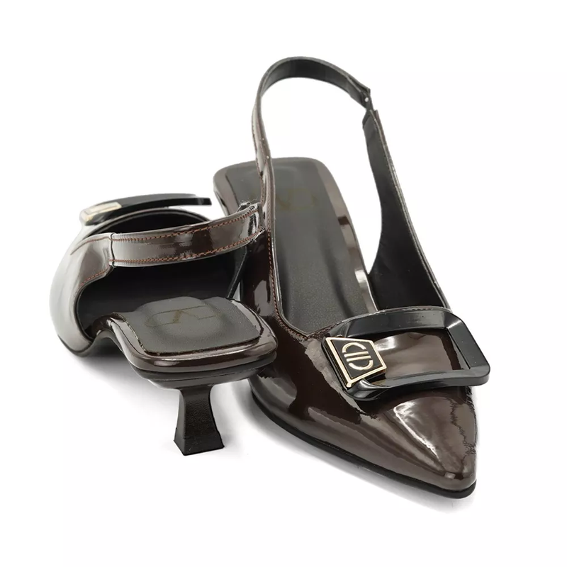 کفش مجلسی زنانه پاشنه دار 3 سانت مدل 400352 _ sandal valentino