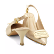 کفش مجلسی زنانه پاشنه دار 5 سانت مدل 400923 _ sandal valentino