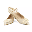کفش مجلسی زنانه پاشنه دار 5 سانت مدل 400923 _ sandal valentino