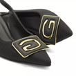 کفش مجلسی زنانه پاشنه دار 5 سانت مدل 400932 _ sandal valentino