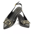 کفش مجلسی زنانه پاشنه دار 5 سانت مدل 400932 _ sandal valentino