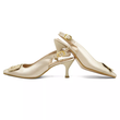 کفش مجلسی زنانه پاشنه دار 5 سانت مدل 400932 _ sandal valentino