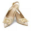 کفش مجلسی زنانه پاشنه دار 5 سانت مدل 400932 _ sandal valentino