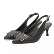کفش مجلسی زنانه پاشنه دار 5 سانت  مدل 400933 _ sandal valentino