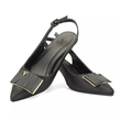 کفش مجلسی زنانه پاشنه دار 5 سانت  مدل 400933 _ sandal valentino