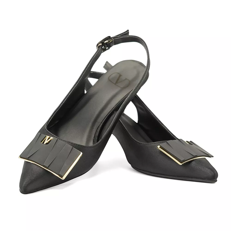 کفش مجلسی زنانه پاشنه دار 5 سانت  مدل 400933 _ sandal valentino