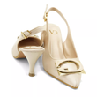کفش مجلسی زنانه پاشنه دار 5 سانت مدل 400941 _ sandal valentino