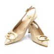 کفش مجلسی زنانه پاشنه دار 5 سانت مدل 400941 _ sandal valentino