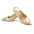 کفش مجلسی زنانه پاشنه دار 5 سانت مدل 400945 _ sandal valentino