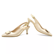 کفش مجلسی زنانه پاشنه دار 5 سانت مدل 400946 _ sandal valentino