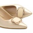 کفش مجلسی زنانه پاشنه دار 5 سانت مدل 400946 _ sandal valentino