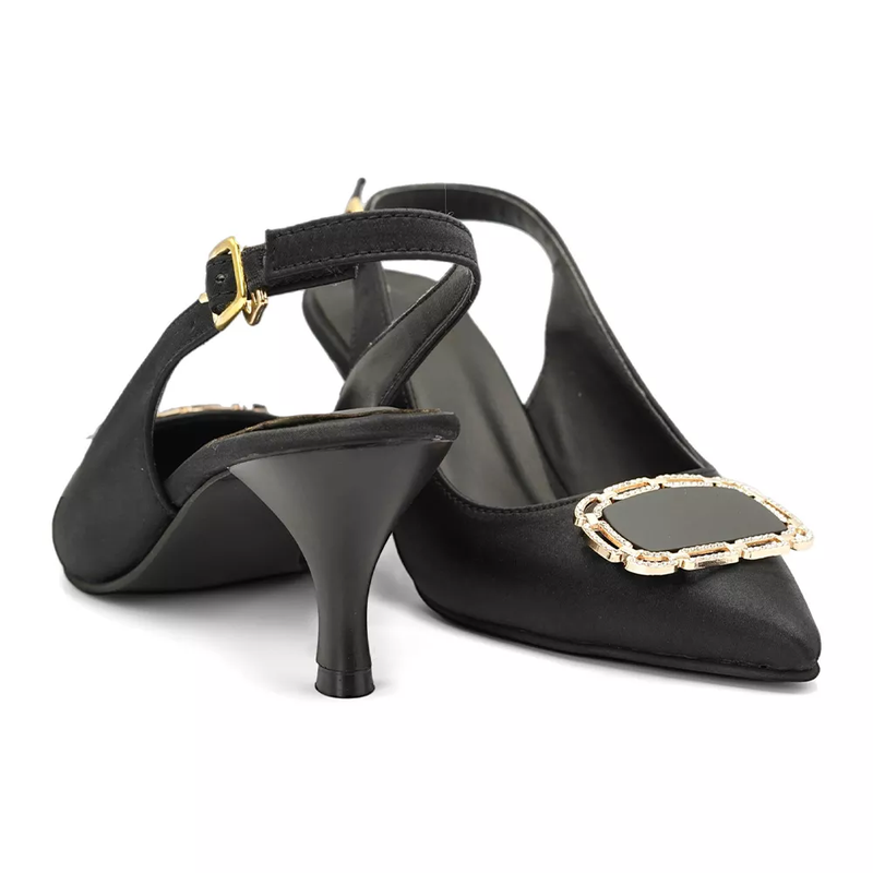 کفش مجلسی زنانه پاشنه دار 5 سانت مدل 400946 _ sandal valentino