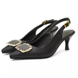 کفش مجلسی زنانه پاشنه دار 5 سانت مدل 400946 _ sandal valentino