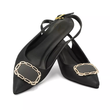 کفش مجلسی زنانه پاشنه دار 5 سانت مدل 400946 _ sandal valentino