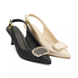 کفش مجلسی زنانه پاشنه دار 5 سانت مدل 400946 _ sandal valentino