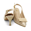 کفش مجلسی زنانه پاشنه دار 5 سانت  مدل 400922 _ sandal valentino