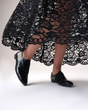 کفش کالج زنانه مدل Stradivarius Flat shoes - FBl2402