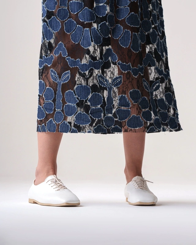 کفش کالج زنانه مدل Stradivarius Flat shoes - FSi2404